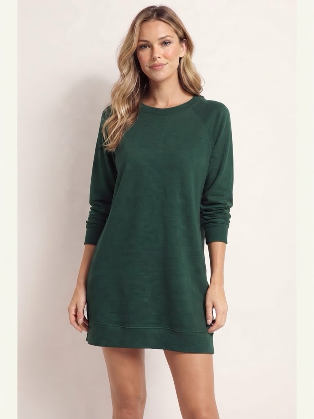 H&M Divided Forest Green Sweater Dress